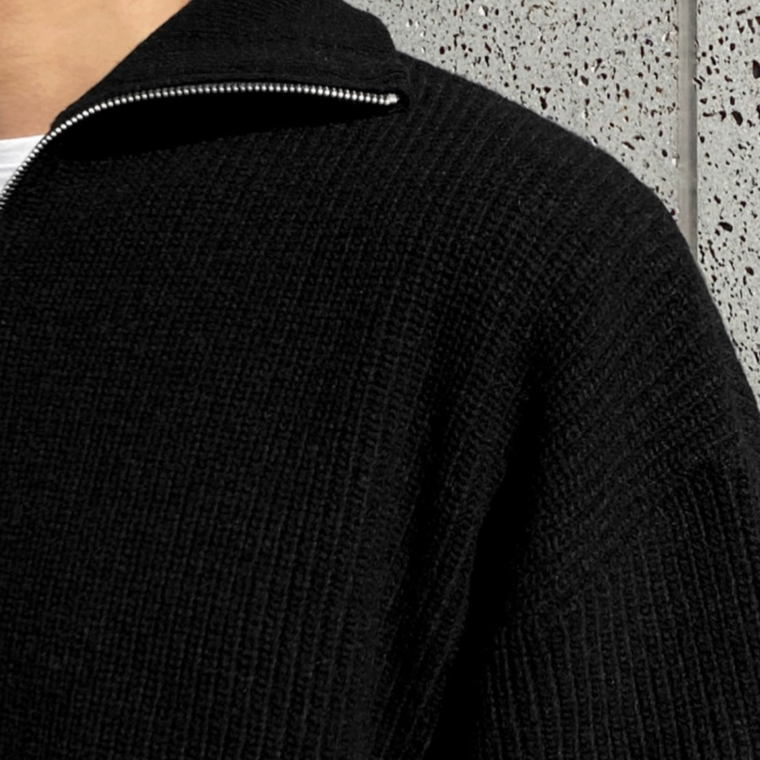 SEJONG Quarter-Zip Pullover Sweatshirt