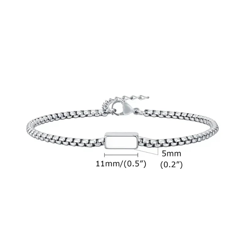 Vnox Stainless Steel Bracelet for Men