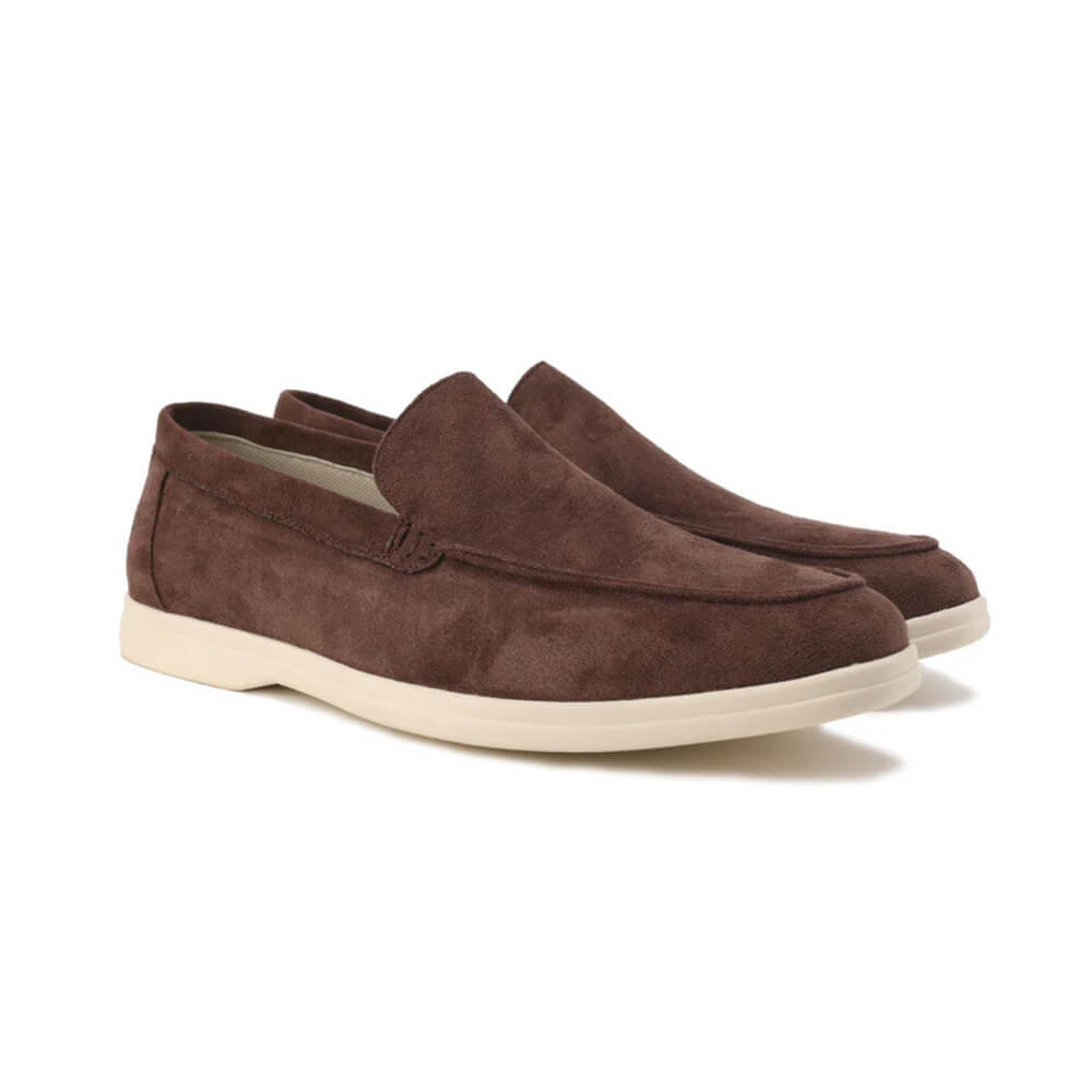 Timeless Elegance Suede Loafers