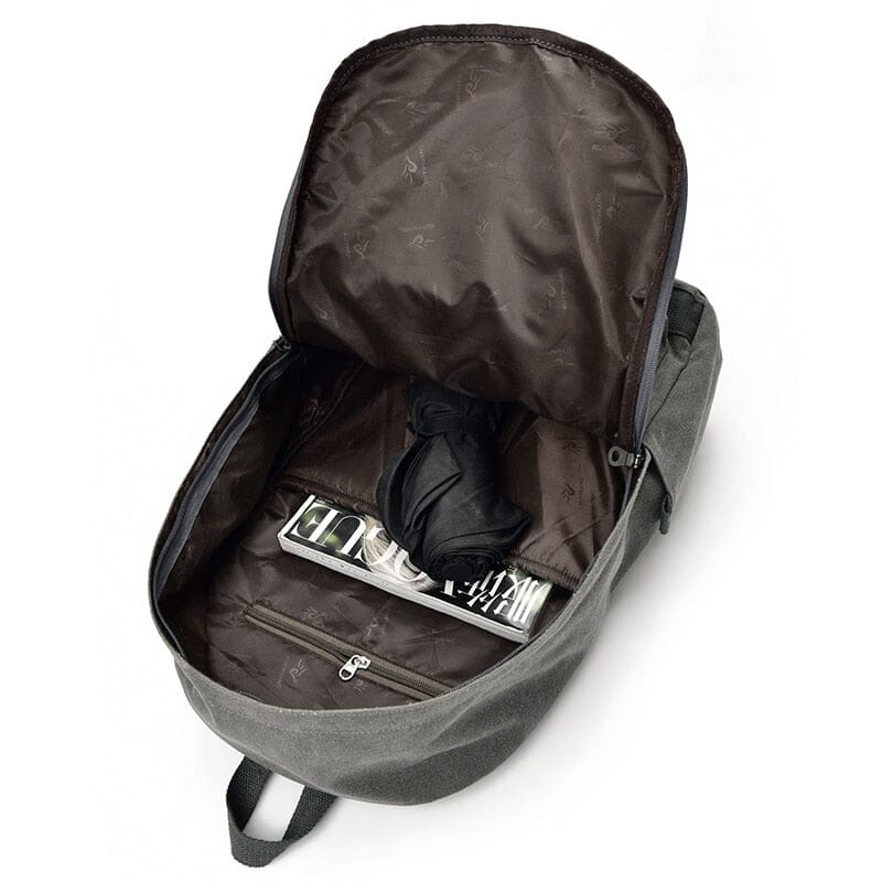 Dida Bear Canvas Backpack