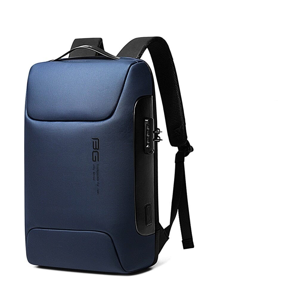 Luxxy Elite Executive Backpack - Fits 15" Laptops, Waterproof, USB Charging Port, TSA-Friendly Lock