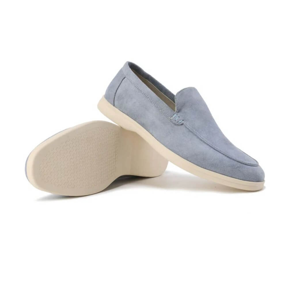 Timeless Elegance Suede Loafers