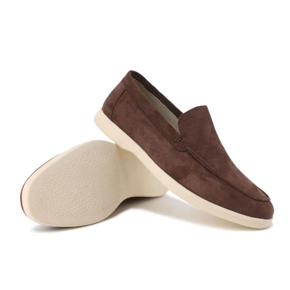 Timeless Elegance Suede Loafers