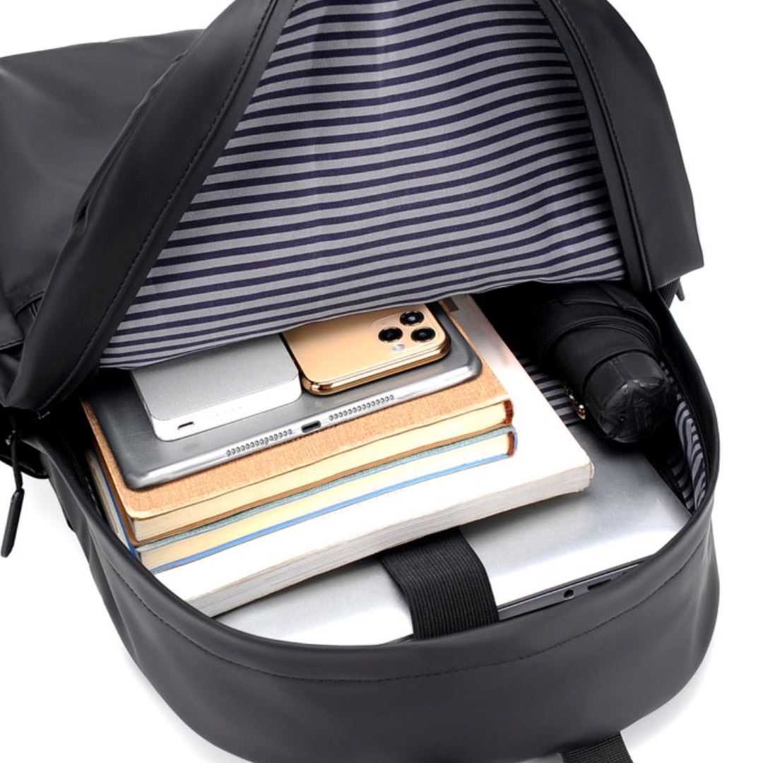 Water-Resistant Executive Backpack for 15" Laptops