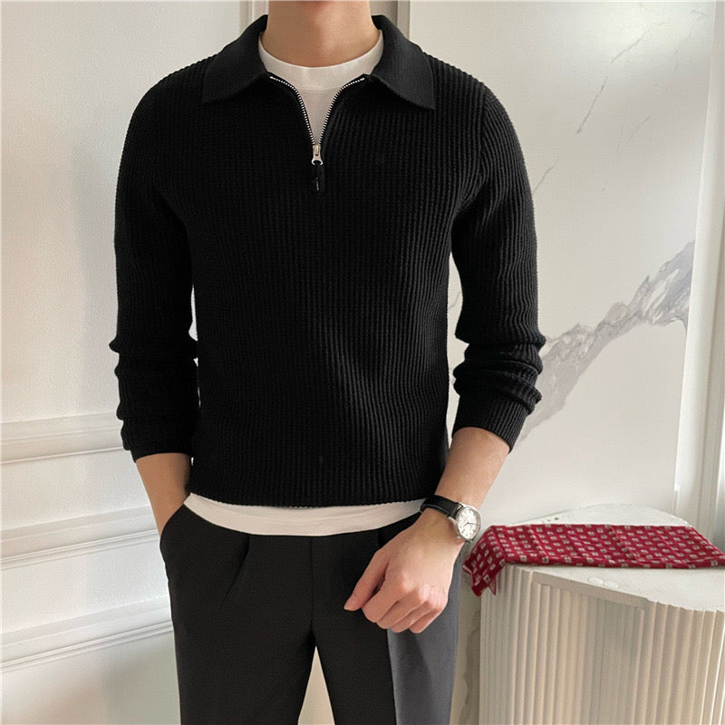 GONGJU Zip-Up Sweatshirt
