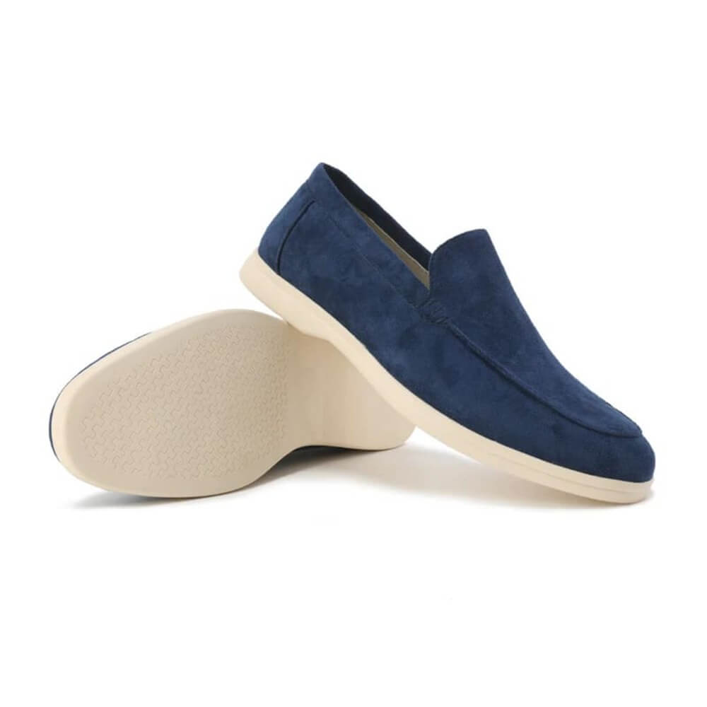 Timeless Elegance Suede Loafers