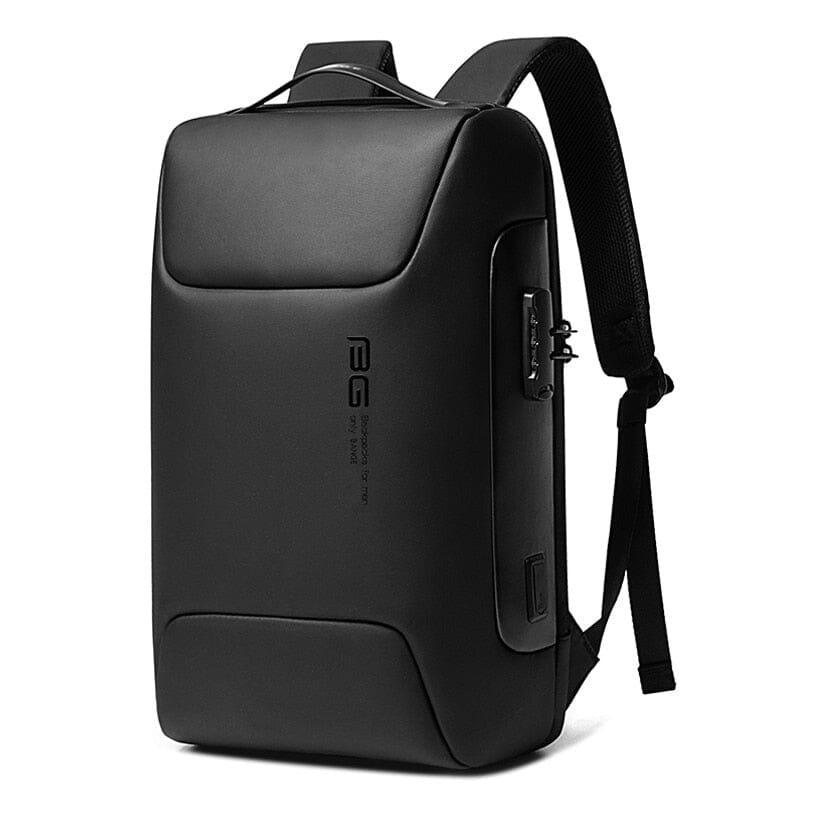 Luxxy Elite Executive Backpack - Fits 15" Laptops, Waterproof, USB Charging Port, TSA-Friendly Lock