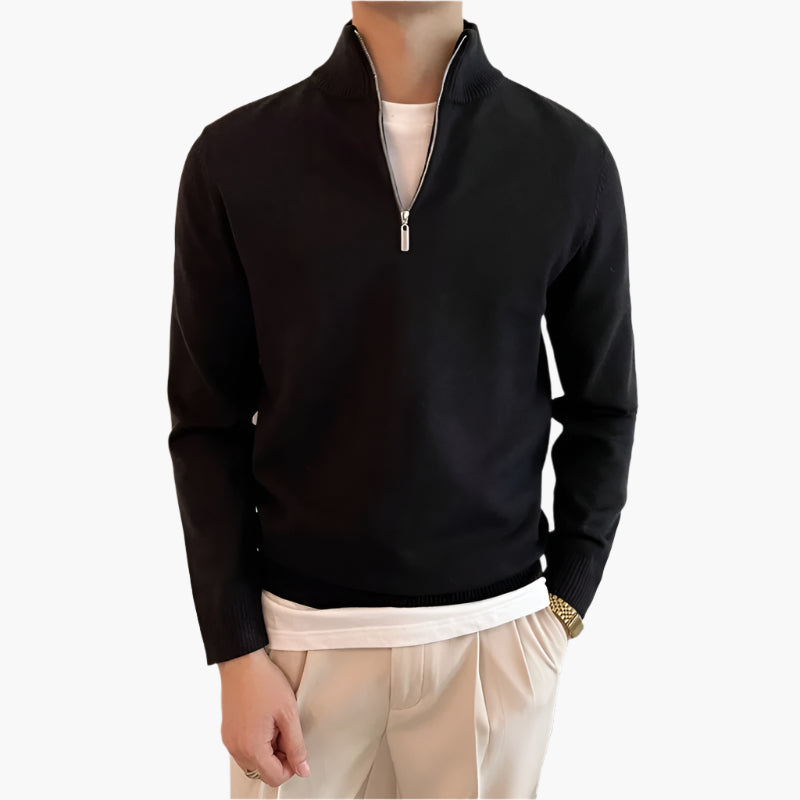 ANSEONG Premium Quarter Zip Pullover