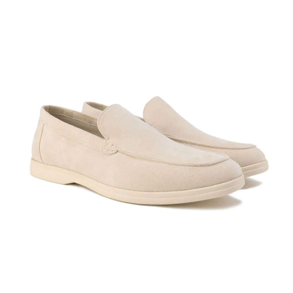 Timeless Elegance Suede Loafers
