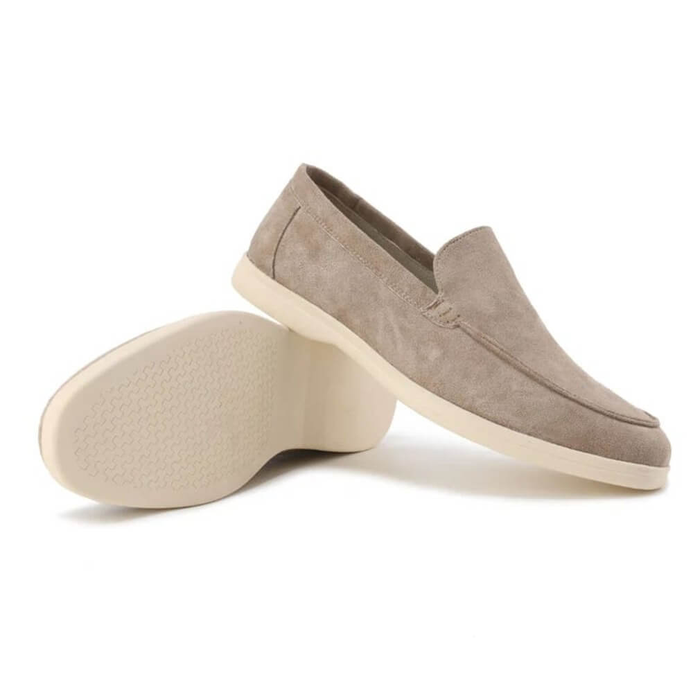 Timeless Elegance Suede Loafers
