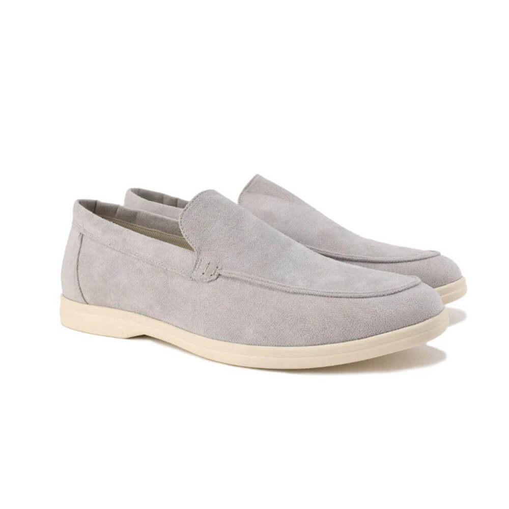 Timeless Elegance Suede Loafers