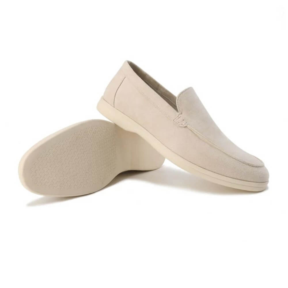 Timeless Elegance Suede Loafers