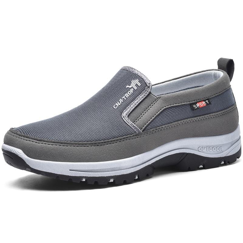 Relaxed Titanium Comfort Sneakers
