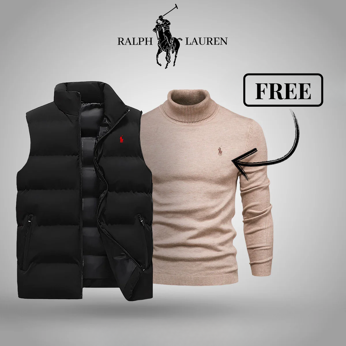 RL Vest + Free Sweater (CLEARANCE)