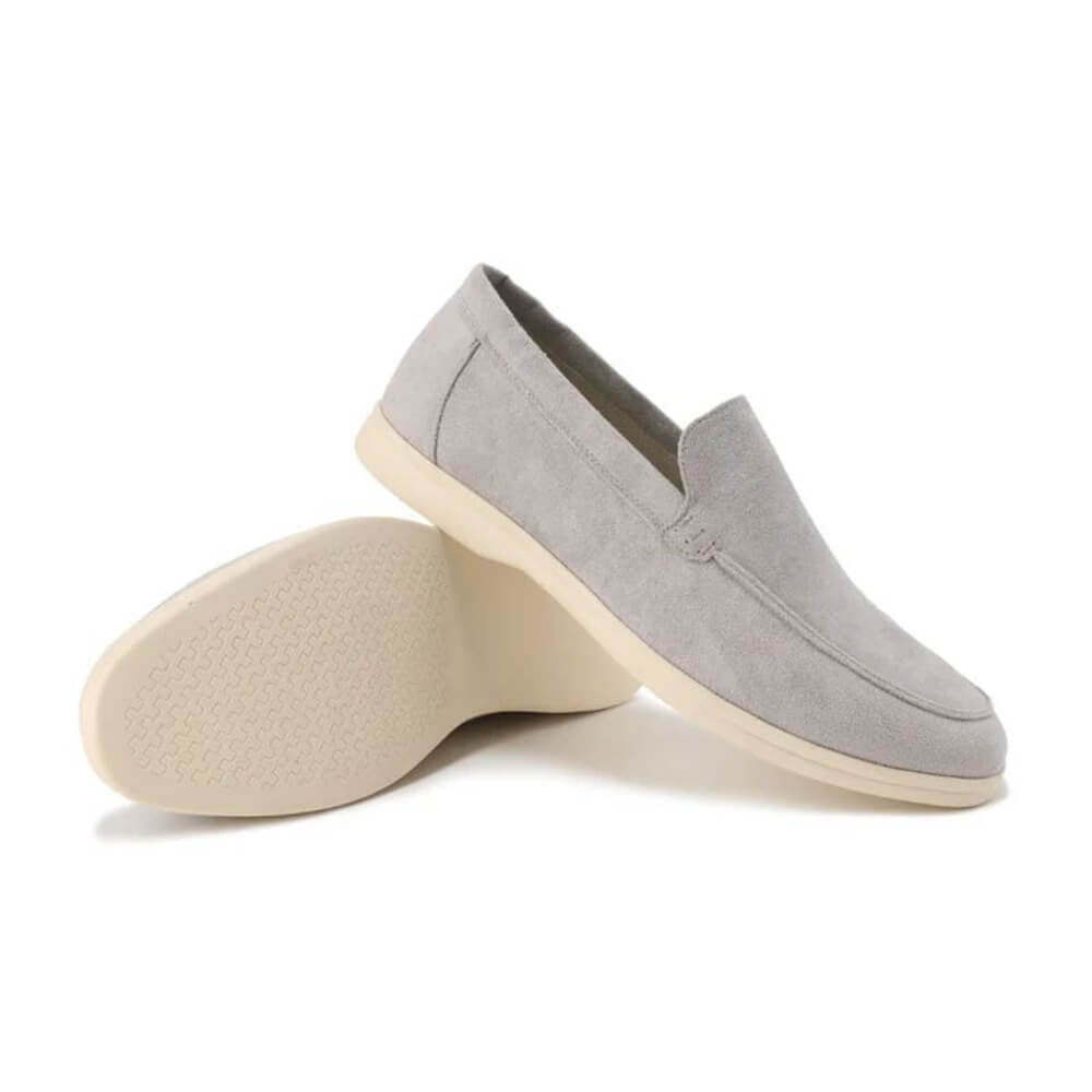 Timeless Elegance Suede Loafers