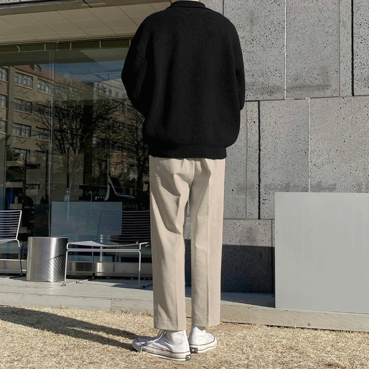 SEJONG Quarter-Zip Pullover Sweatshirt