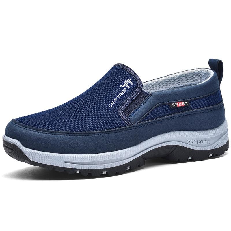Relaxed Titanium Comfort Sneakers