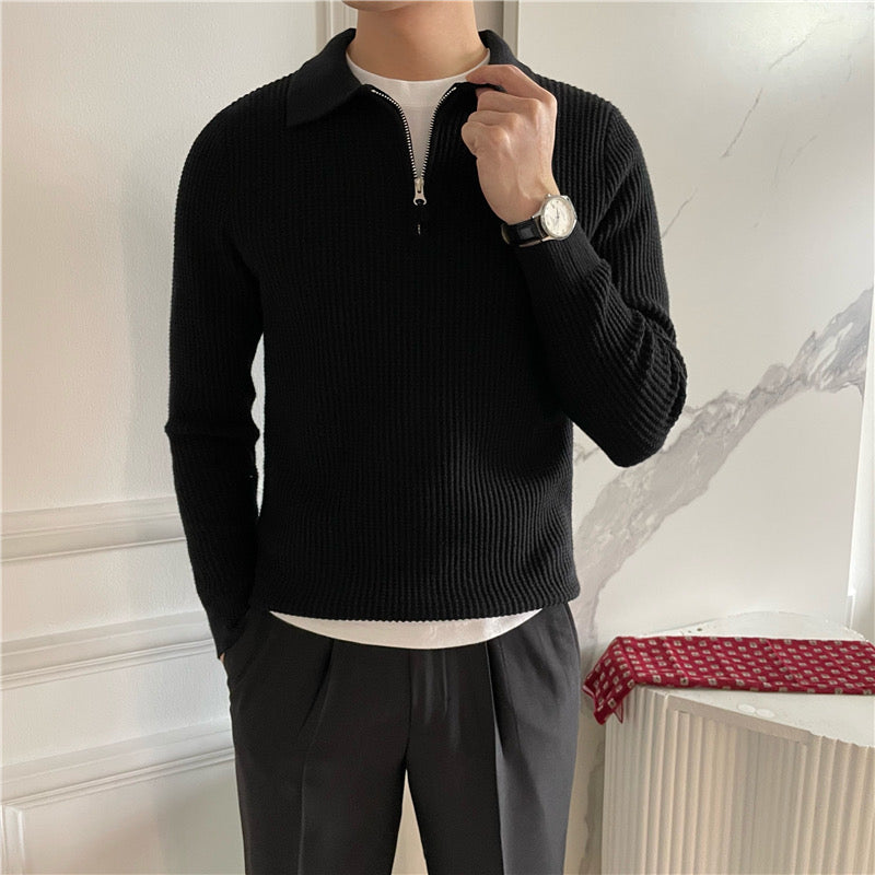 GONGJU Zip-Up Sweatshirt