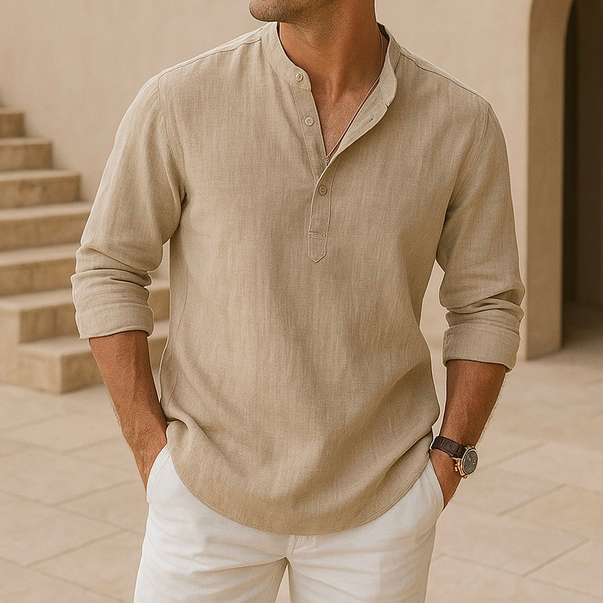 CAPRI Breezy Linen Summer Shirt