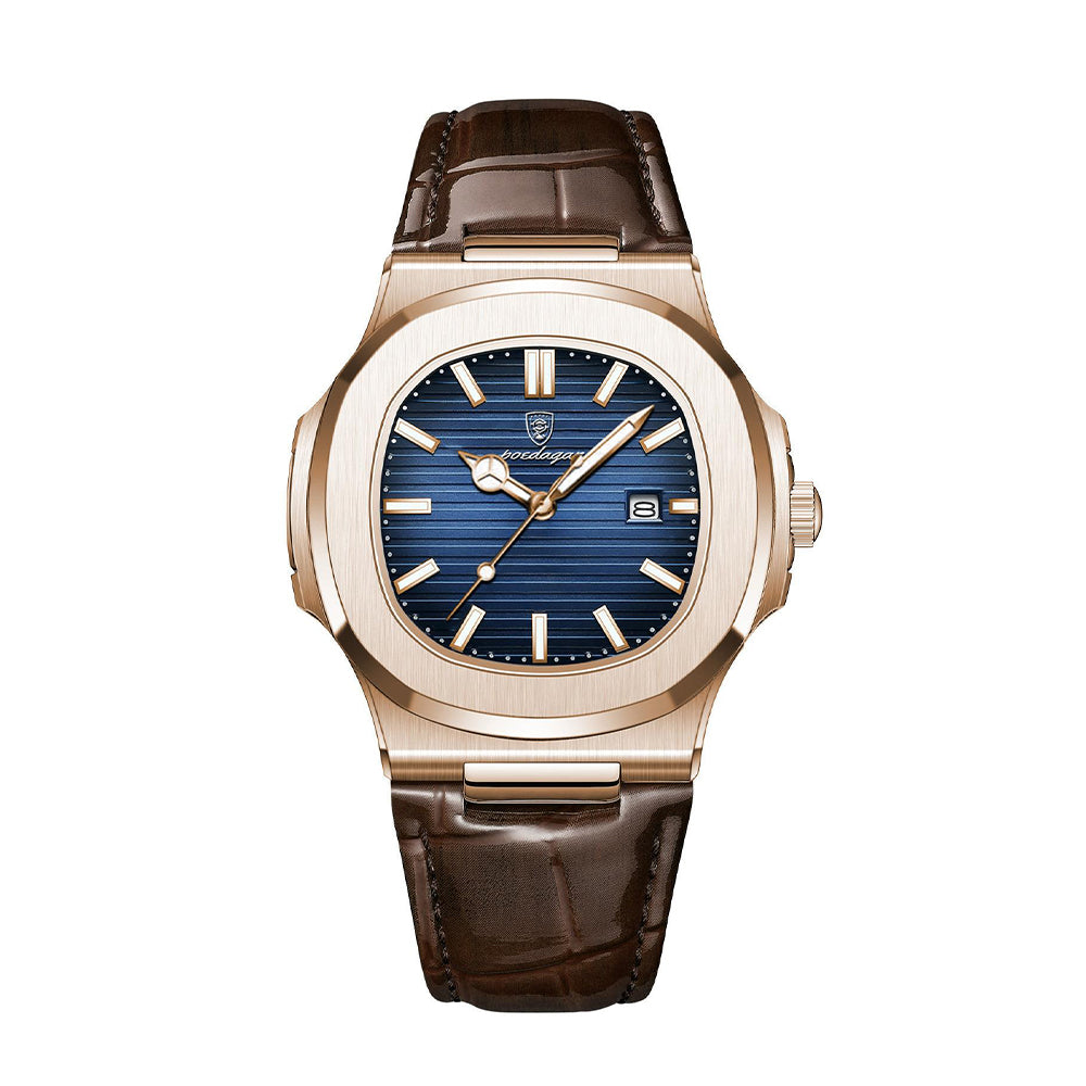 GENEVA Luxury Leather Watch