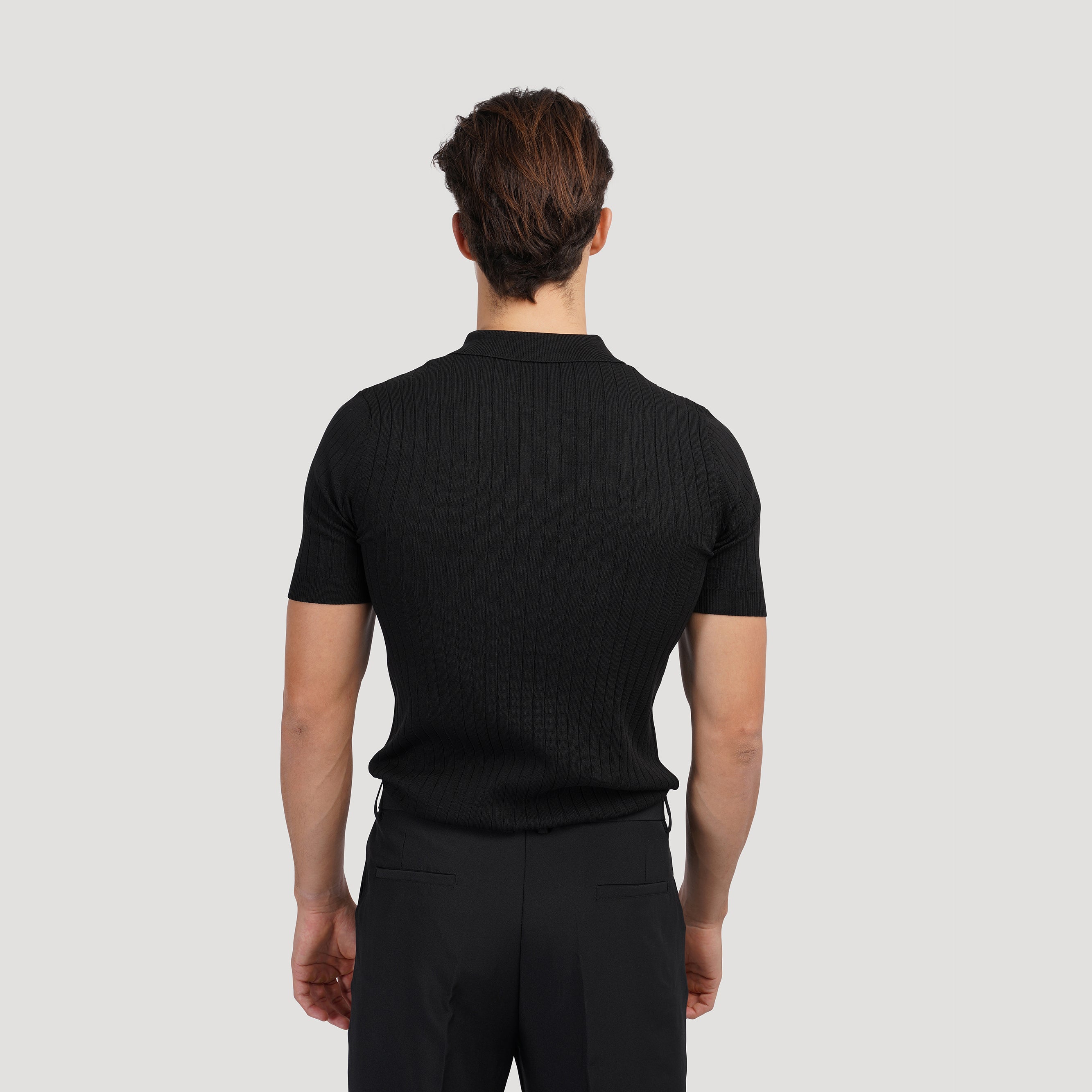 GIMCHEON Knit Polo Tee