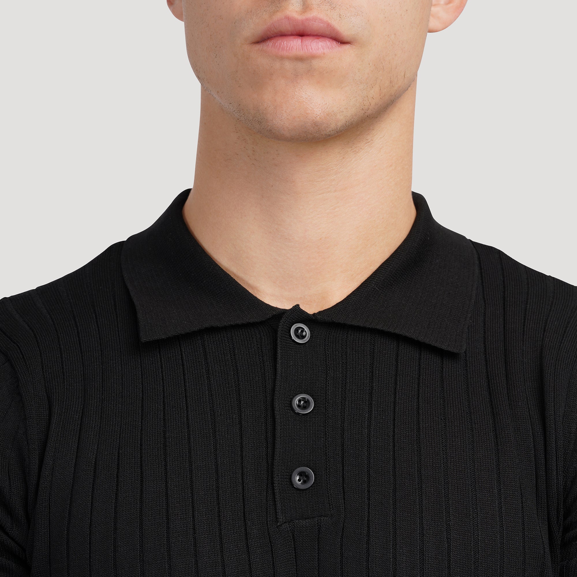 GIMCHEON Knit Polo Tee