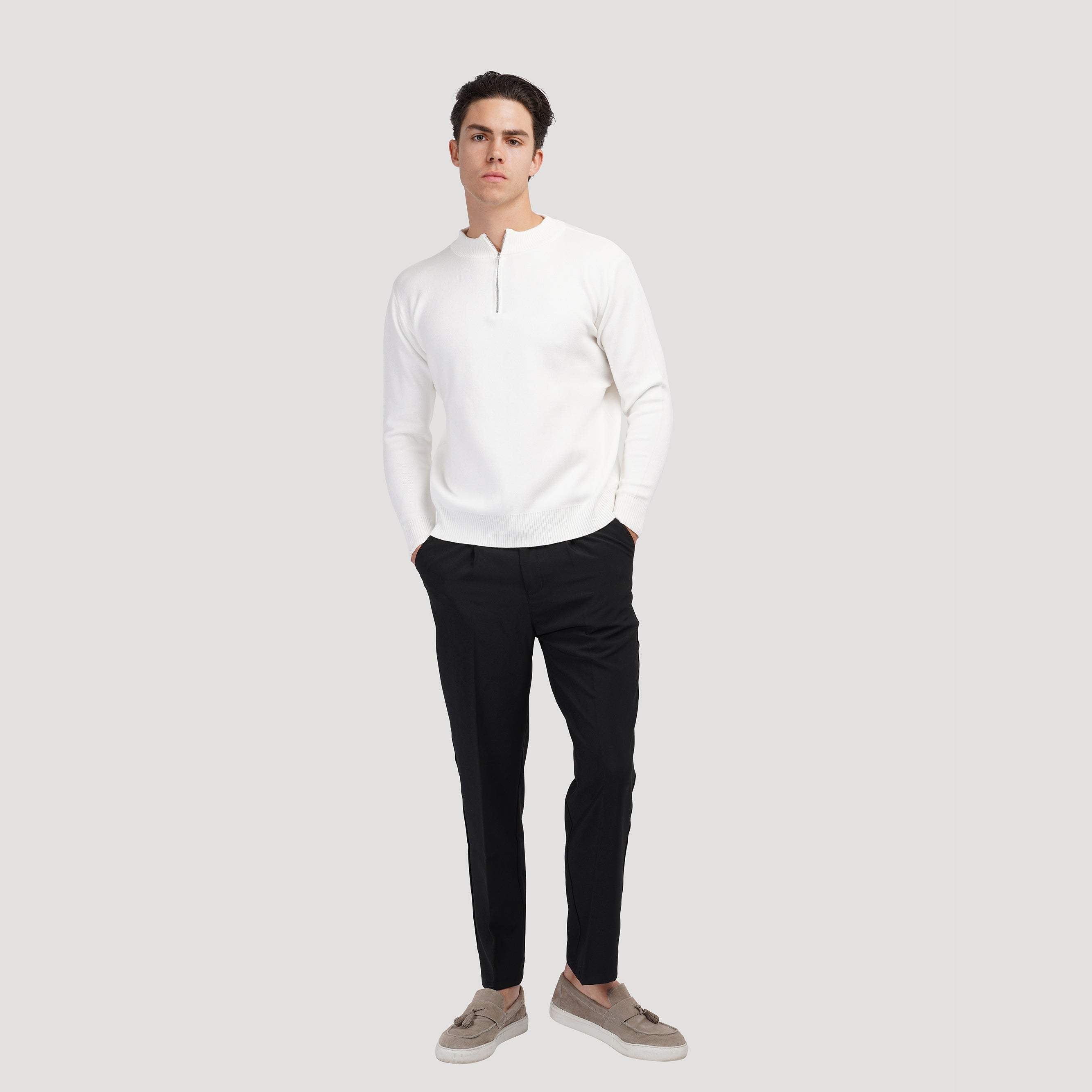 ANSEONG Premium Quarter Zip Pullover