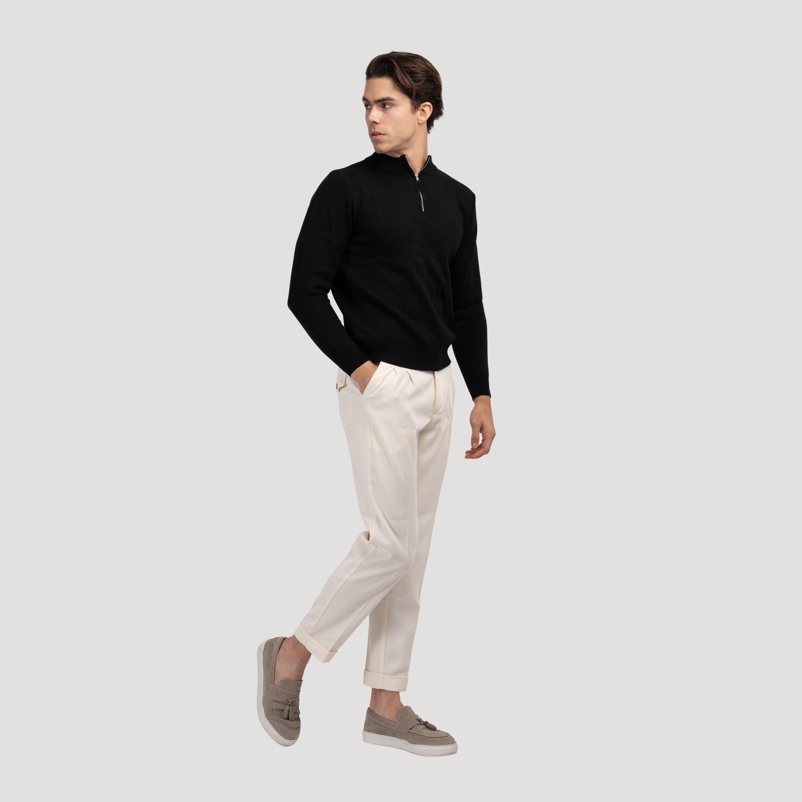 ANSEONG Premium Quarter Zip Pullover