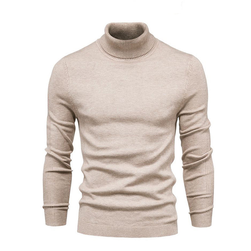JANGSAN Merino Wool Turtleneck Sweater