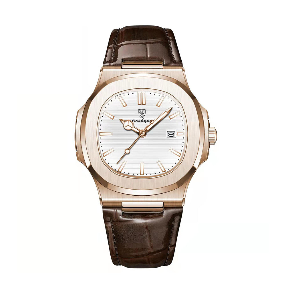 GENEVA Luxury Leather Watch