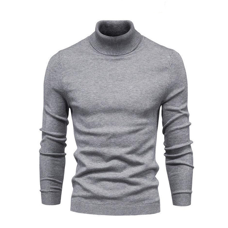 JANGSAN Merino Wool Turtleneck Sweater