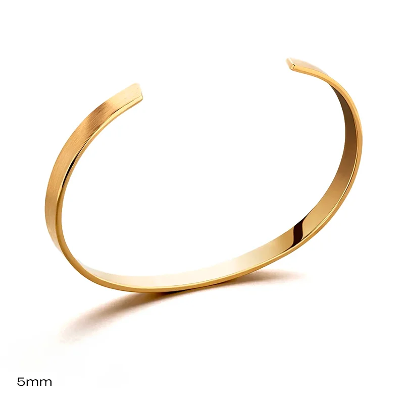Men's Stainless Steel Cuff Bracelet