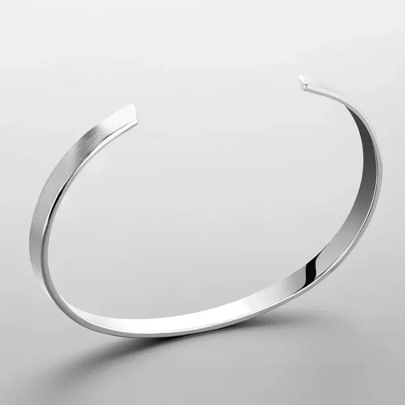 Men's Stainless Steel Cuff Bracelet