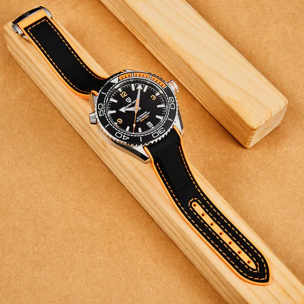 Pagani Design Clermont Men's Watch - Bold Orange Edition