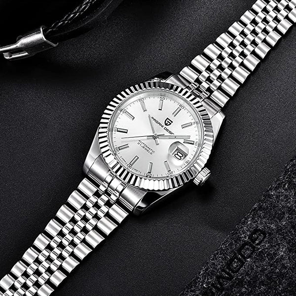 Men's Pagani Design Giovanni Silver Timepiece