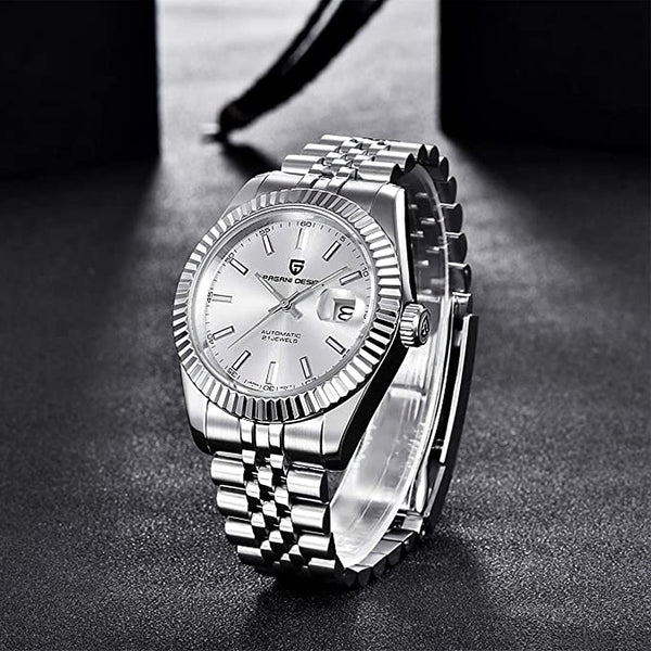 Men's Pagani Design Giovanni Silver Timepiece