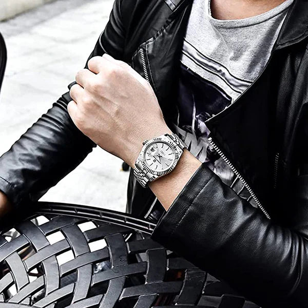 Men's Pagani Design Giovanni Silver Timepiece