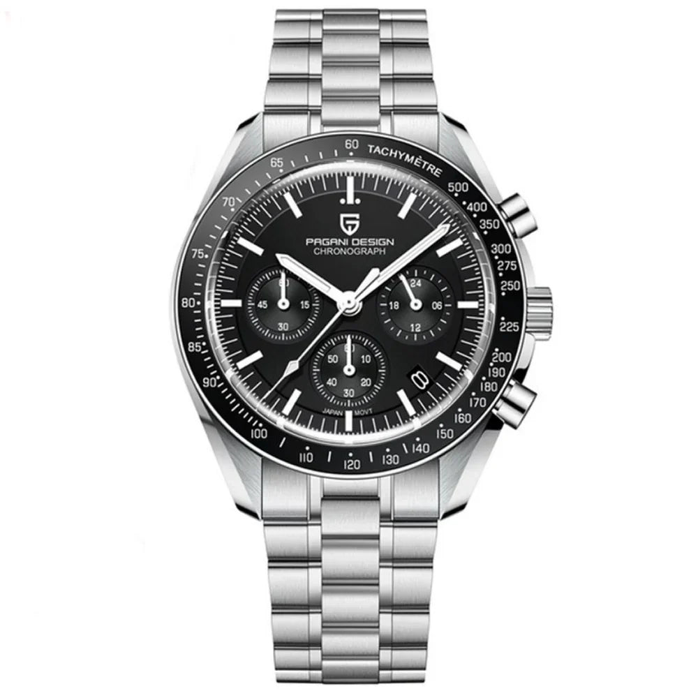 Pagani Design Lorenzo Black Men's Watch
