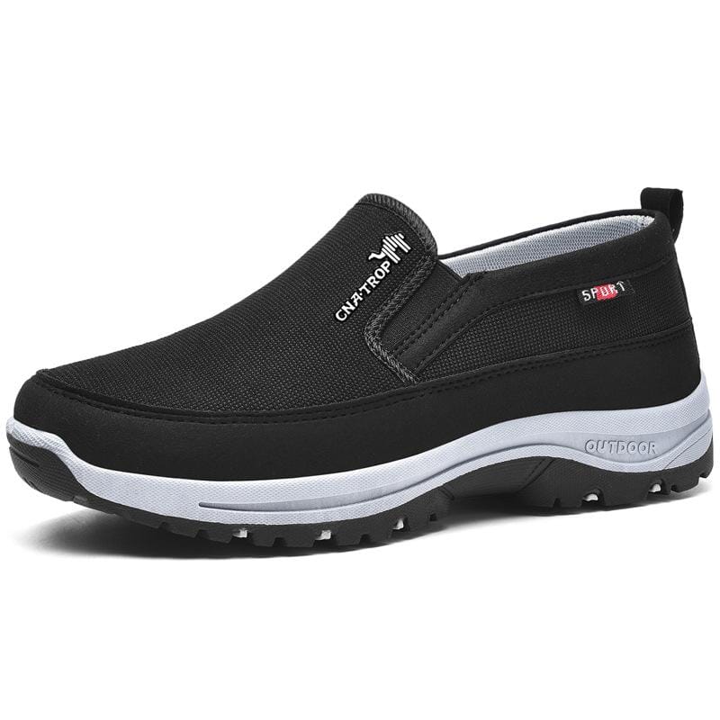 Relaxed Titanium Comfort Sneakers