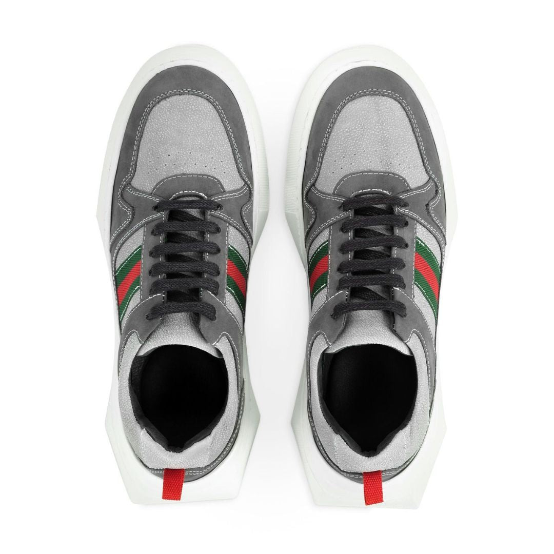 Luxurious Sheepskin Ascot Sneakers