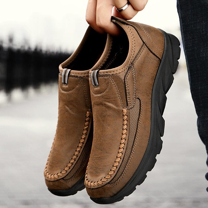 Supremely Comfortable and Breathable Leather Footwear