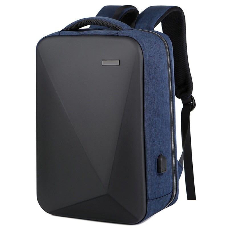 Gzan Executive Backpack - Waterproof 15-Inch Laptop Bag with USB Charging Port and TSA-Approved Lock