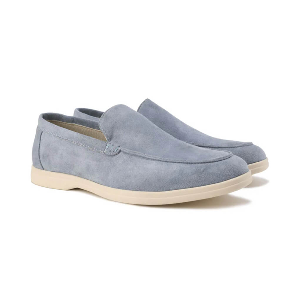Timeless Elegance Suede Loafers