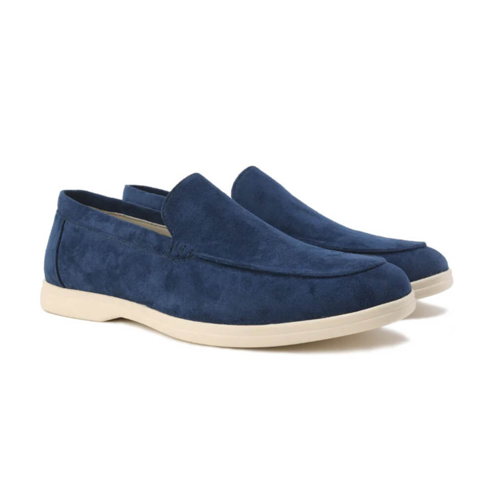 Timeless Elegance Suede Loafers