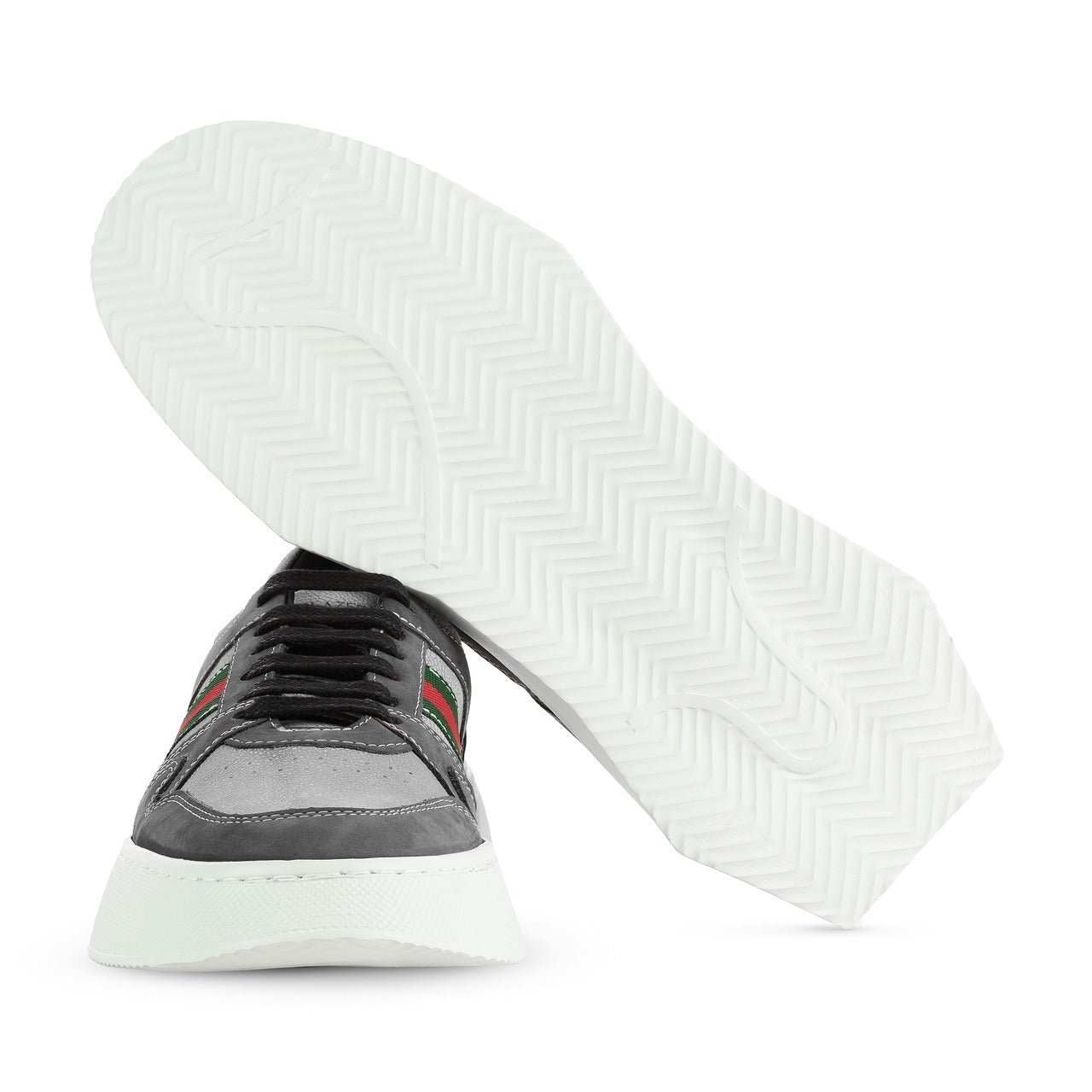 Luxurious Sheepskin Ascot Sneakers