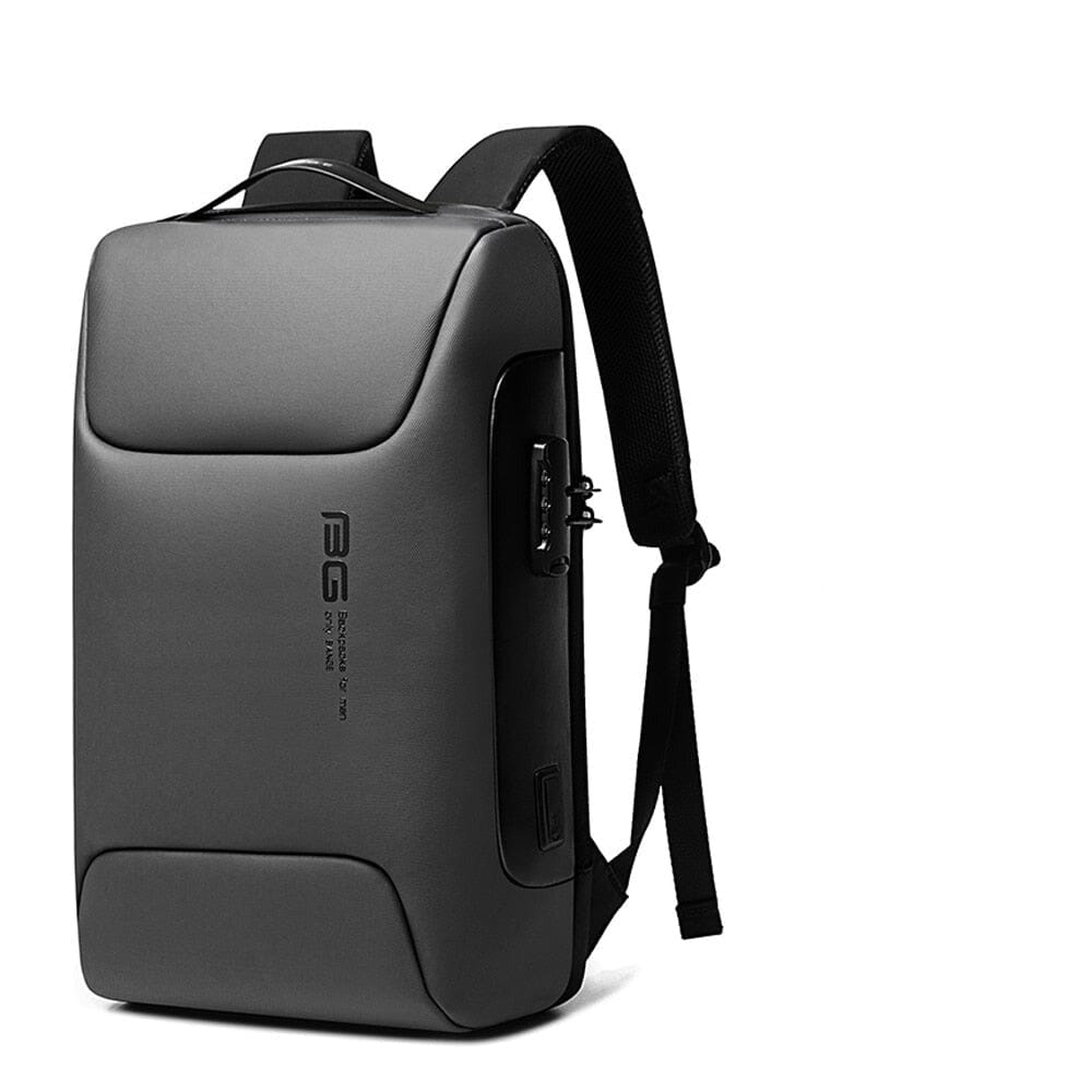 Luxxy Elite Executive Backpack - Fits 15" Laptops, Waterproof, USB Charging Port, TSA-Friendly Lock