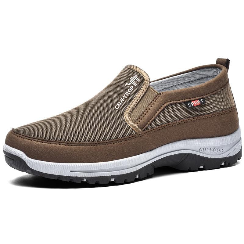 Relaxed Titanium Comfort Sneakers