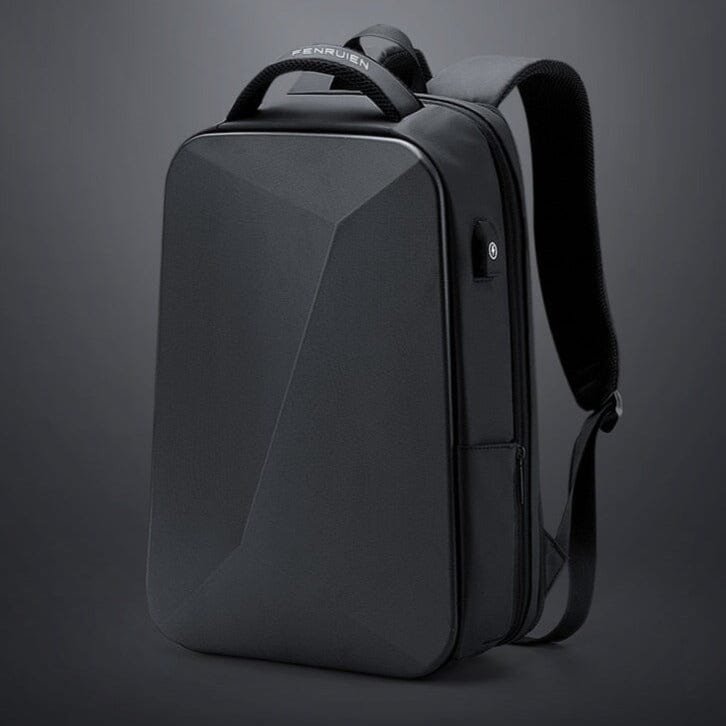 Fenruen Expandable Executive Backpack - Waterproof Design, 14" Laptop Compartment & USB Charging Port